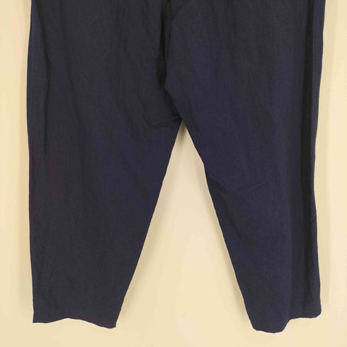 ヨウジヤマモトプールオム Yohji Yamamoto POUR HOMME 25SS double stitch rubber pants ダブル ステッチ ゴム パンツ メンズ JPN:1